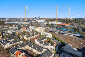 Cityscape in the heart of Melbourne